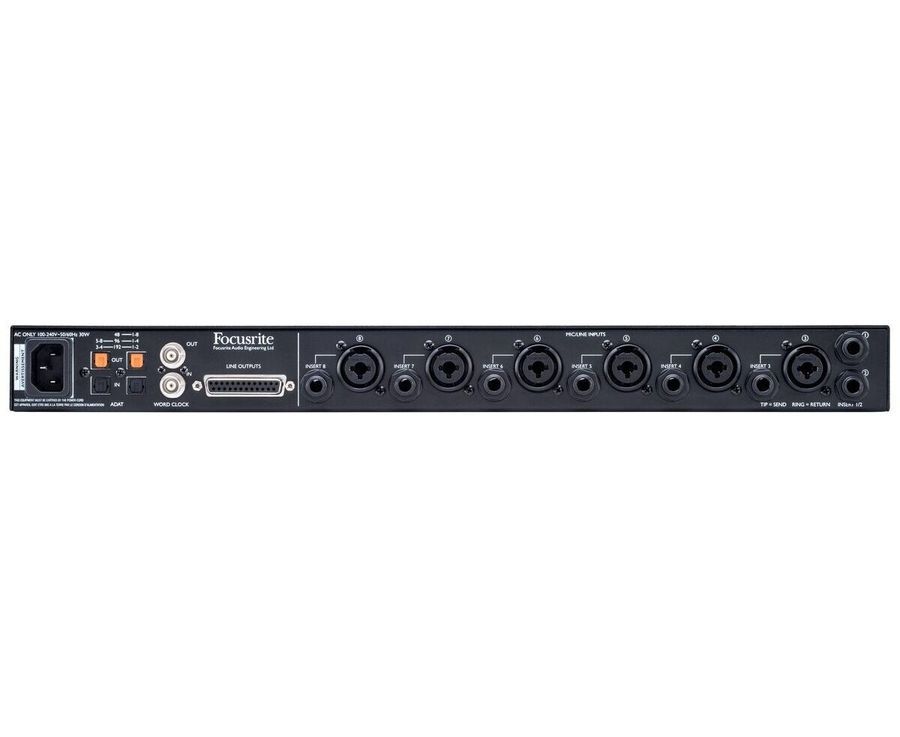 FOCUSRITE Clarett OctoPre Предусилитель микрофонный FR-0018 фото