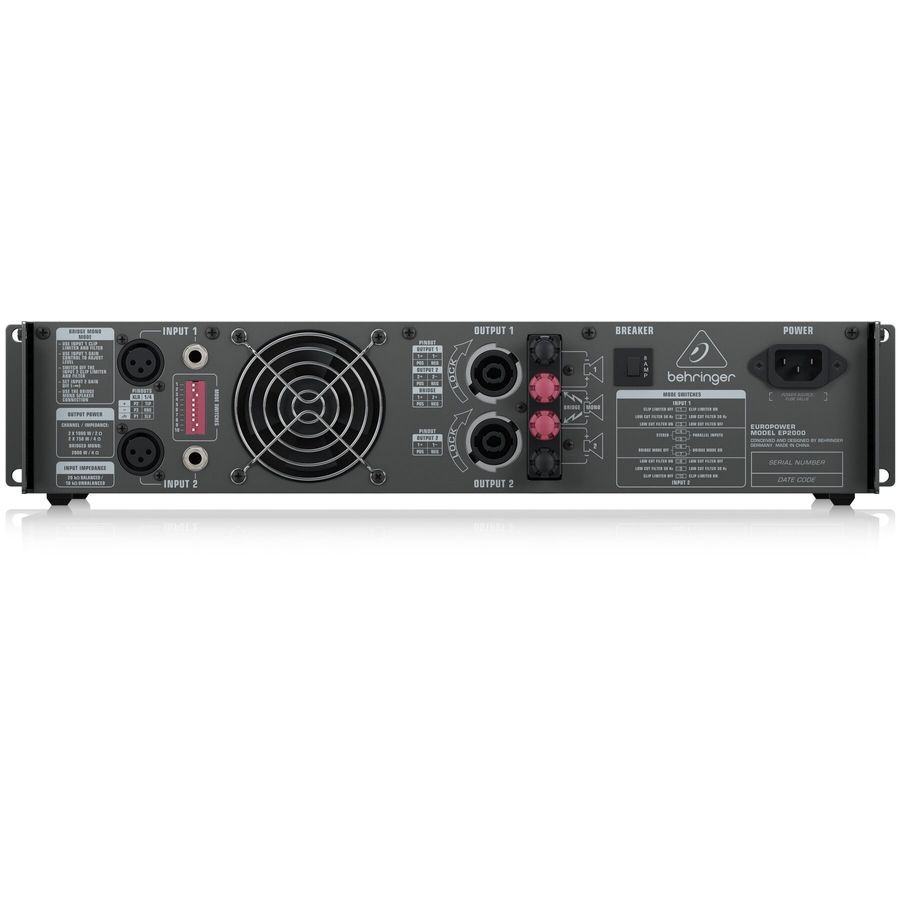 Усилитель звука Behringer Europower EP2000 BE-0261 фото