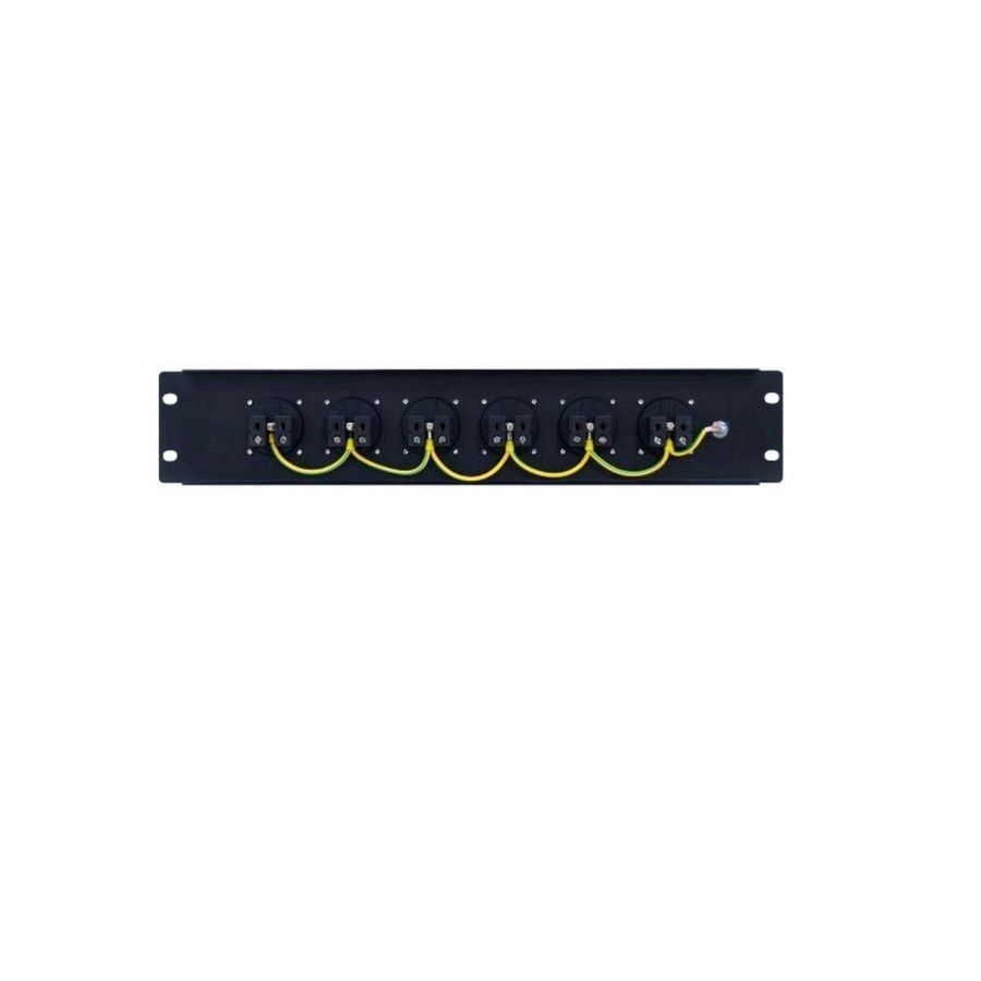 Панель силова Eurolite PDM 2U-6S 16A EL-0027 фото