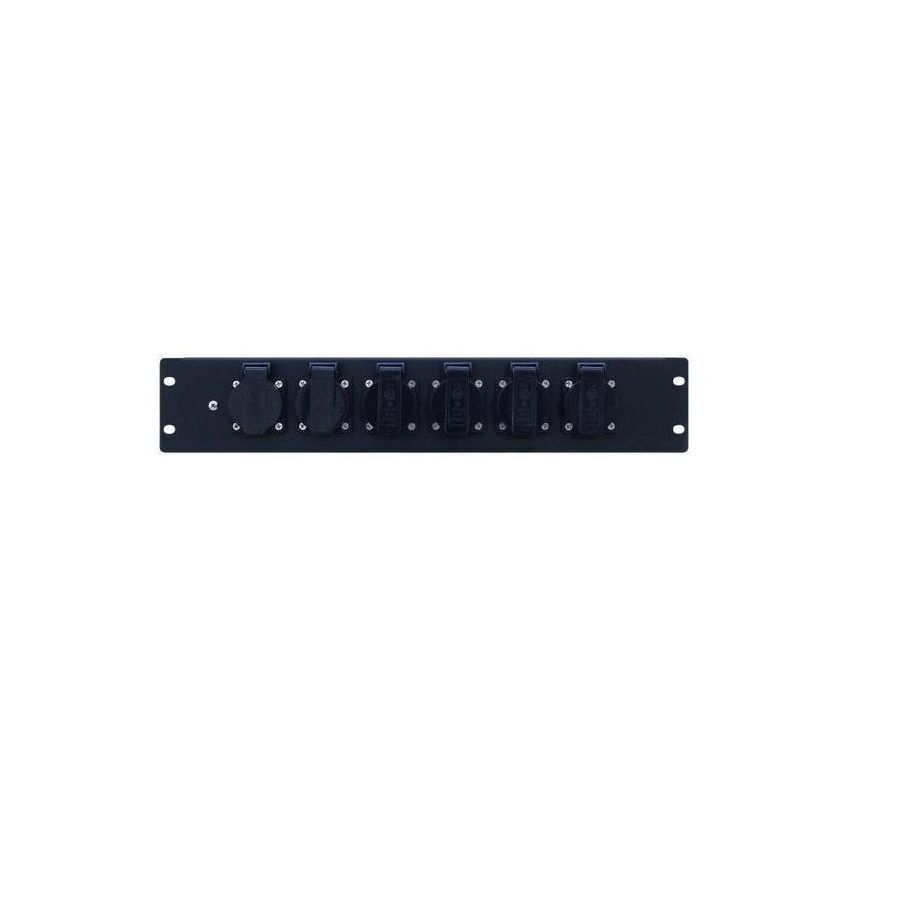 Панель силова Eurolite PDM 2U-6S 16A EL-0027 фото