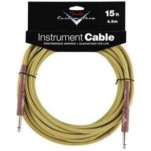 Кабель инструментальный Fender Custom Shop Cable 15 Tweed FE-0045 фото