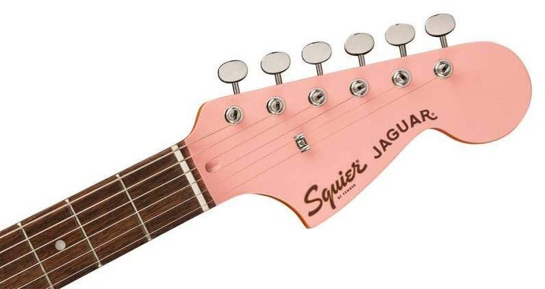 SQUIER by FENDER CLASSIC VIBE '60s JAGUAR FSR LRL SHELL PINK Электрогитара SQ-0120 фото