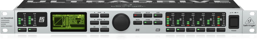 Кроссовер Behringer ULTRA-DRIVE PRO DCX2496LE BE-0186 фото