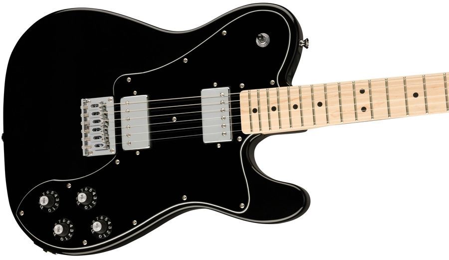 SQUIER by FENDER AFFINITY SERIES TELECASTER DELUXE HH MN BLACK Електрогітара SQ-0086 фото