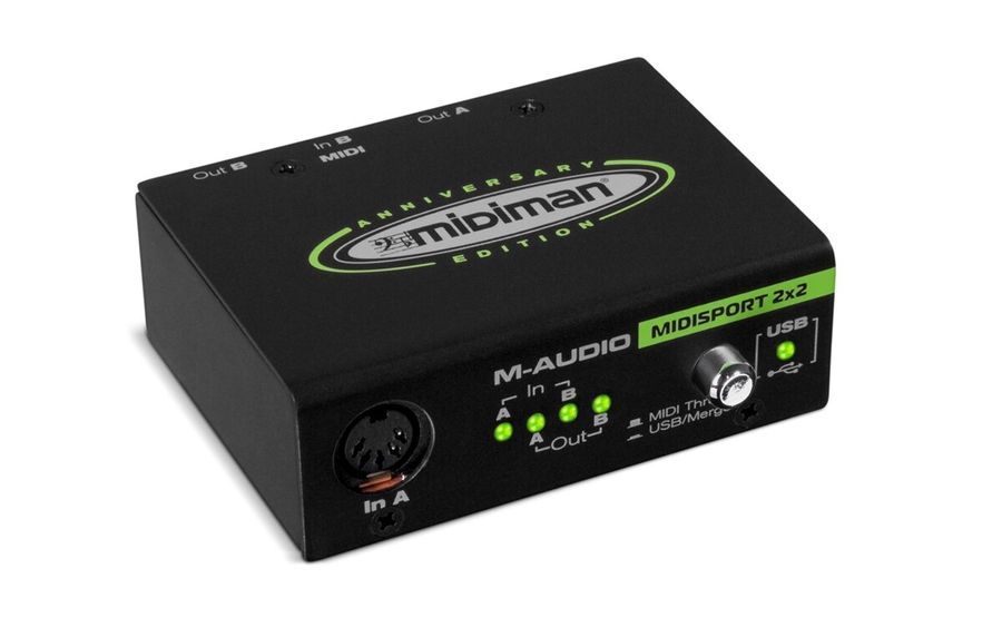 Аудіоінтерфейс M-Audio MidiSport 2X2 MU-0025 фото