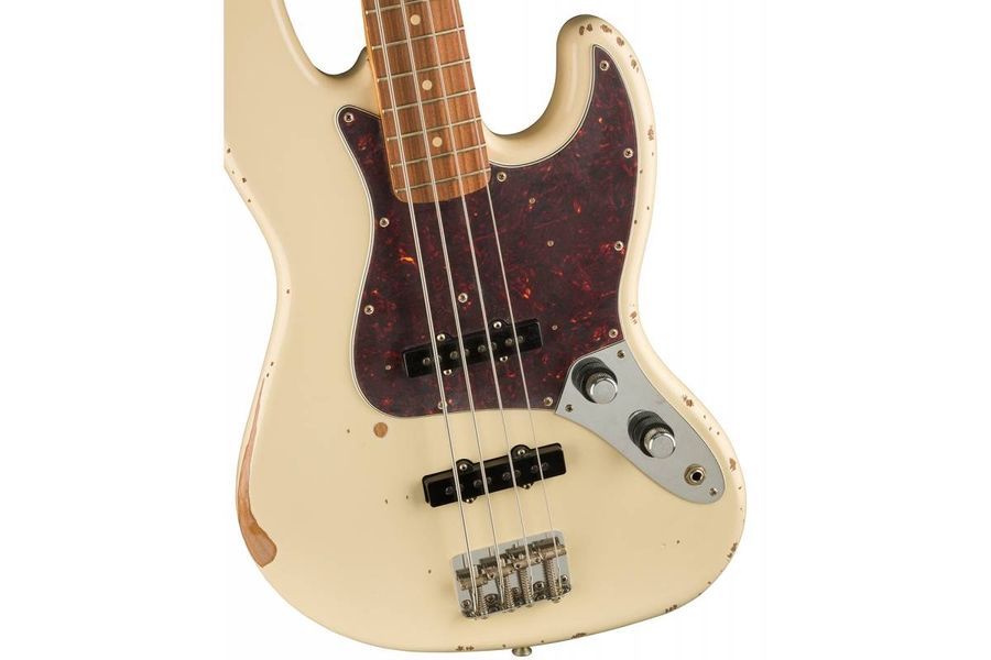 FENDER 60 ANNIVERSARY ROAD WORN 60S JAZZ BASS PF OWT Бас-гитара FE-0160 фото