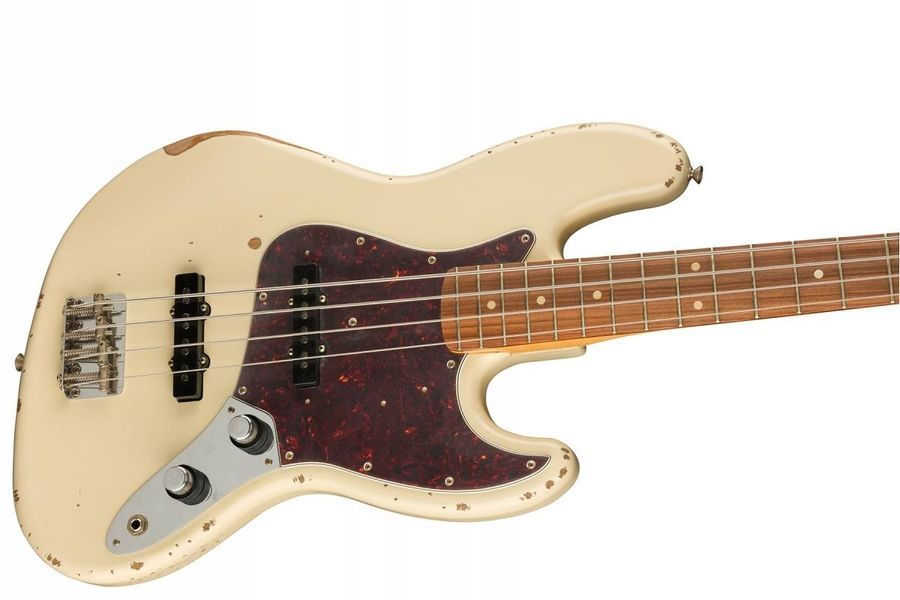 FENDER 60 ANNIVERSARY ROAD WORN 60S JAZZ BASS PF OWT Бас-гитара FE-0160 фото