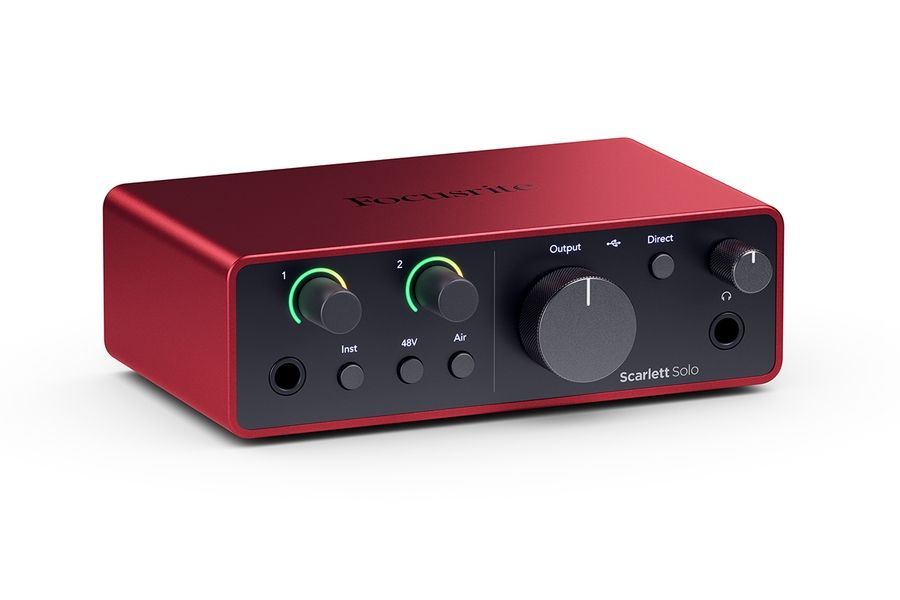 FOCUSRITE Scarlett Solo 4th Gen Аудиоинтерфейс FR-0033 фото