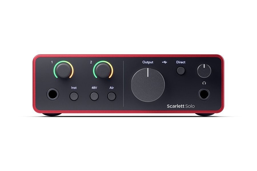 FOCUSRITE Scarlett Solo 4th Gen Аудиоинтерфейс FR-0033 фото