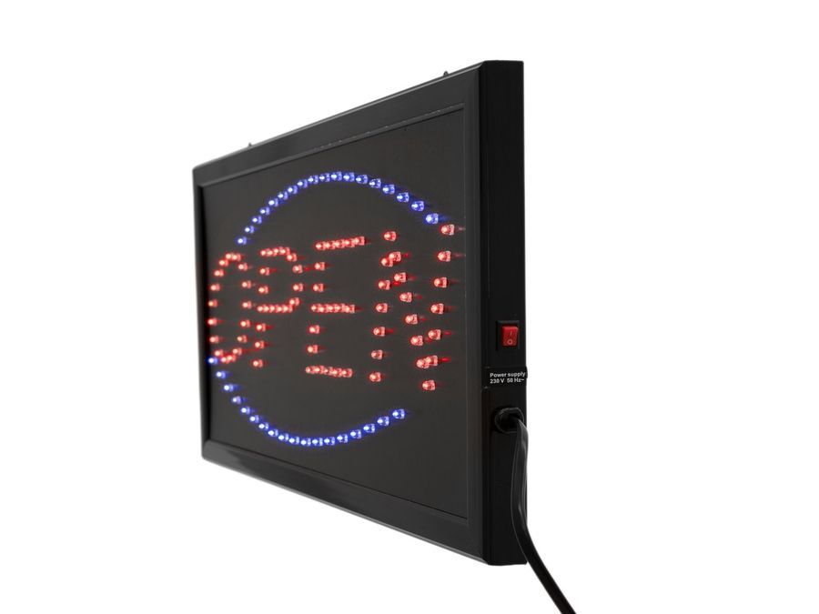 EUROLITE LED Sign OPEN classic EL-1024 фото