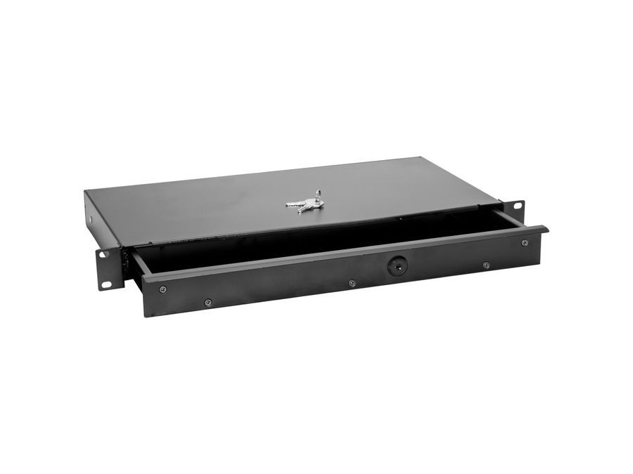 Рэковый ящик-шухляда с замком OMNITRONIC Rack Drawer KE-1 OM-1141 фото