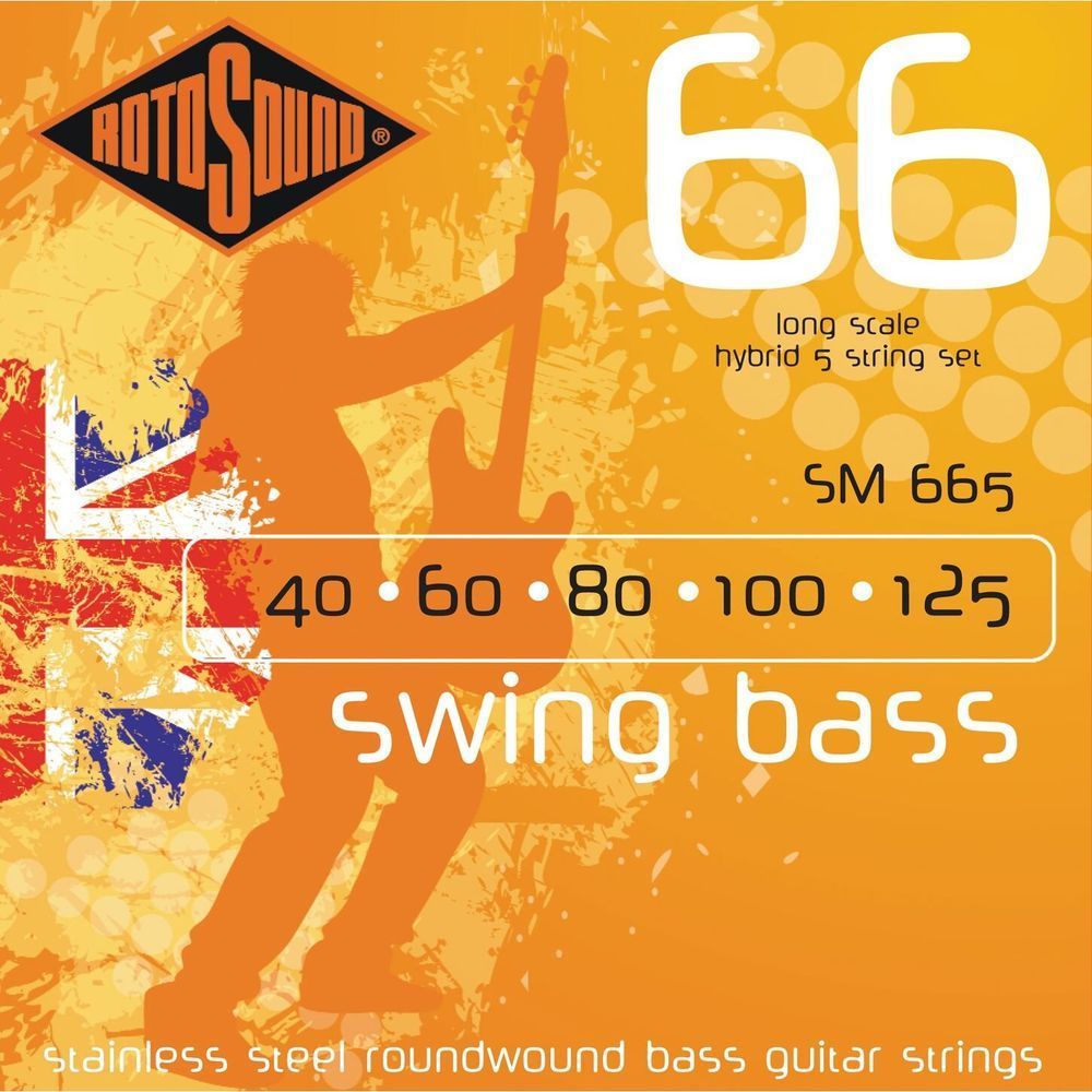 Струни для бас-гітари Rotosound SM665 RS-0509 фото