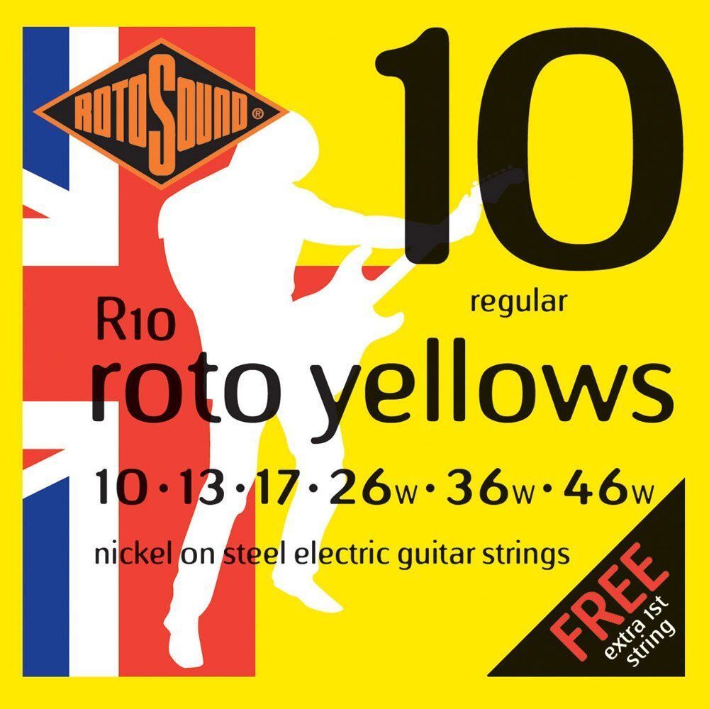 Струни для електрогітари Rotosound R10 RS-0289 фото