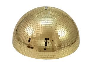 EUROLITE Half Mirror Ball 50cm gold motorized EL-0649 фото