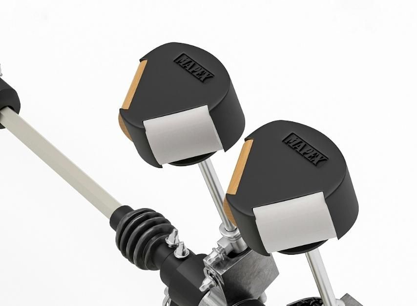 Педаль подвійна для бас барабана Mapex P980A MA-0823 фото