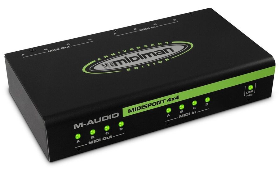 Аудиоинтерфейс M-Audio MidiSport 4x4 USB MU-0026 фото