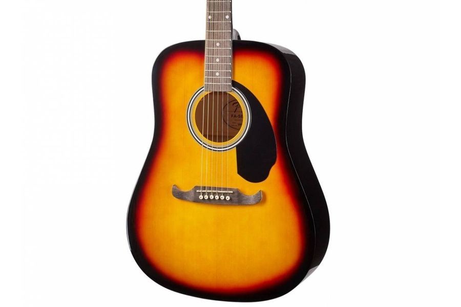FENDER FA-125 WN DREADNOUGHT ACOUSTIC SUNBURST Гітара акустична FE-0103 фото