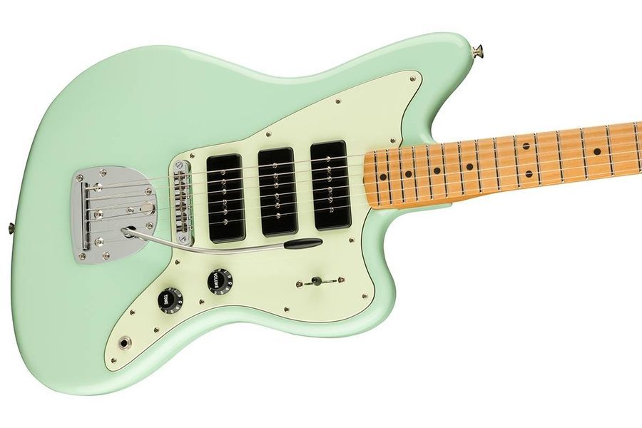 FENDER NOVENTA JAZZMASTER MN SURF GREEN Электрогитара FE-0430 фото