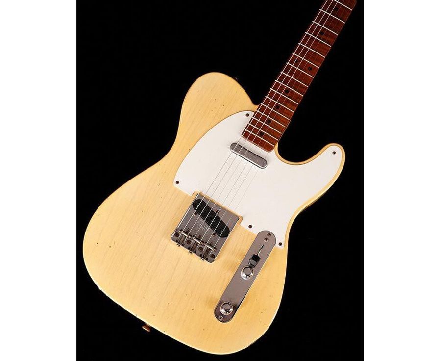 FENDER CUSTOM SHOP 1955 TELECASTER JOURNEYMAN RELIC SUPER FADED NOCASTER BLONDE Электрогитара FE-0288 фото