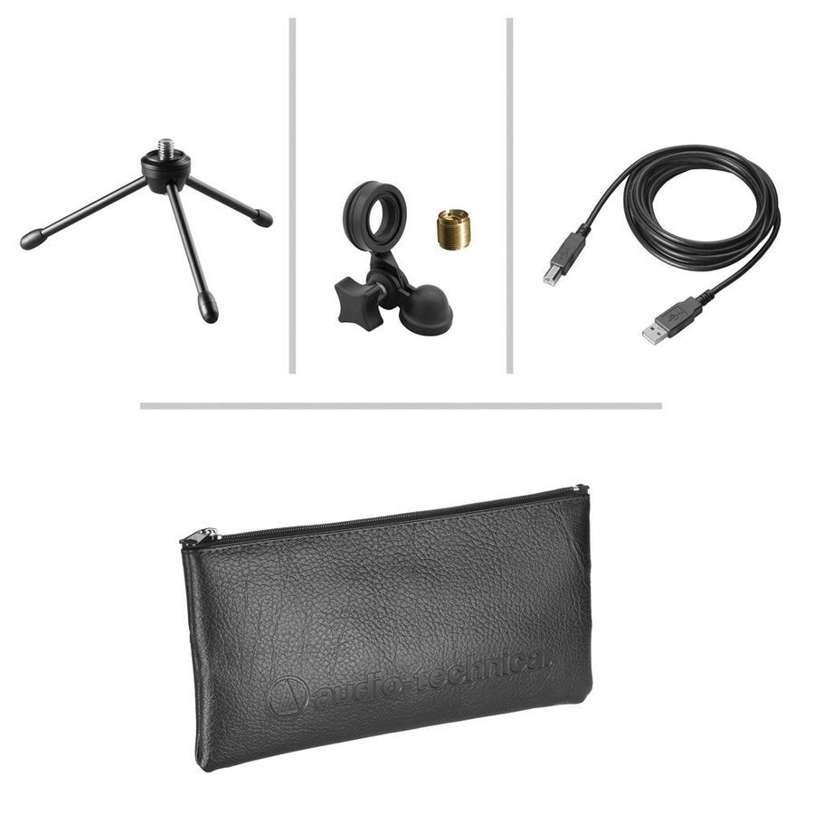 Студиный микрофон Audio-Technica AT2020 USB+ AT-0138 фото