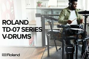 НОВАЯ СЕРИЯ V-DRUMS TD-07 ОТ ROLAND  фото