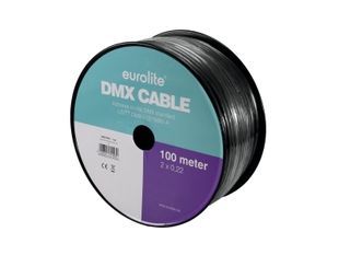 EUROLITE DMX cable 2x0.22 100m bk EL-0199 фото