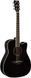 Электроакустическая гитара YAMAHA FGX820 C BLACK YA-0454 фото