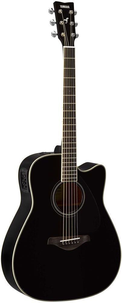 Электроакустическая гитара YAMAHA FGX820 C BLACK YA-0454 фото