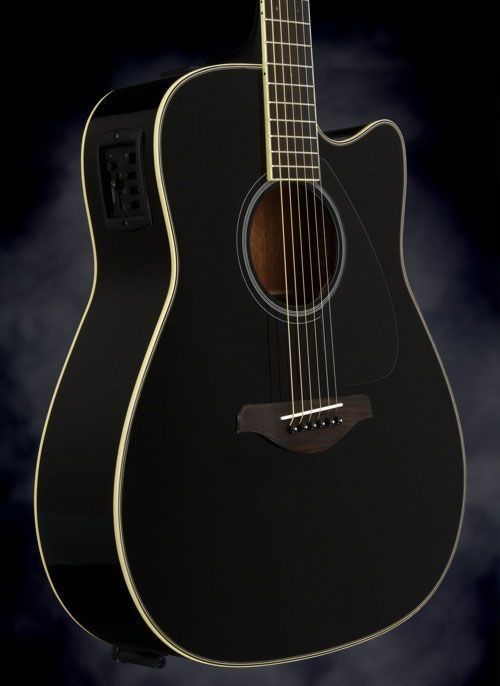 Электроакустическая гитара YAMAHA FGX820 C BLACK YA-0454 фото