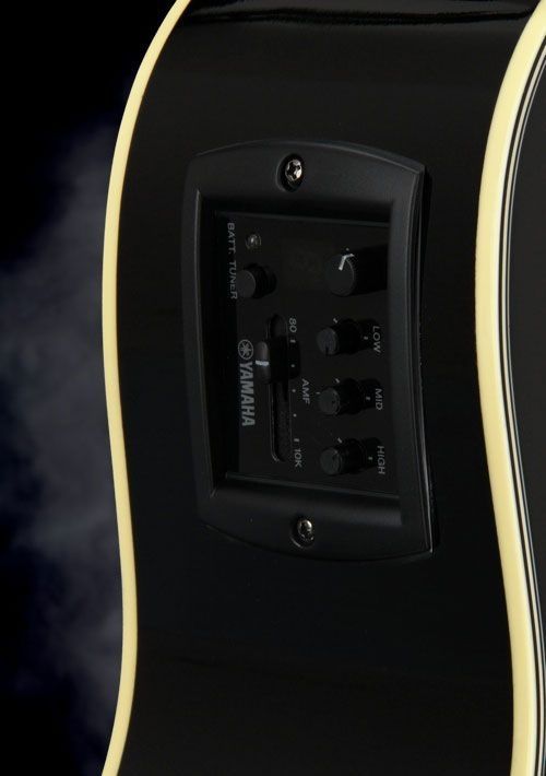 Электроакустическая гитара YAMAHA FGX820 C BLACK YA-0454 фото