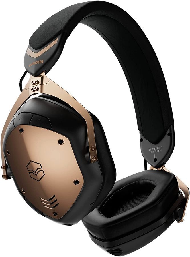 Bluetooth наушники V-Moda Crossfade 3 Bronze Black XFBT3-BRBK VM-0099 фото