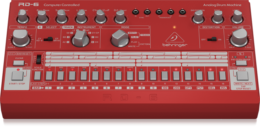 Драм машина Behringer RD6 RD BE-0963 фото