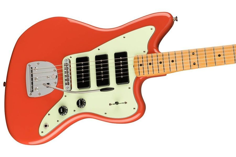 FENDER NOVENTA JAZZMASTER MN FIESTA RED Електрогітара FE-0429 фото