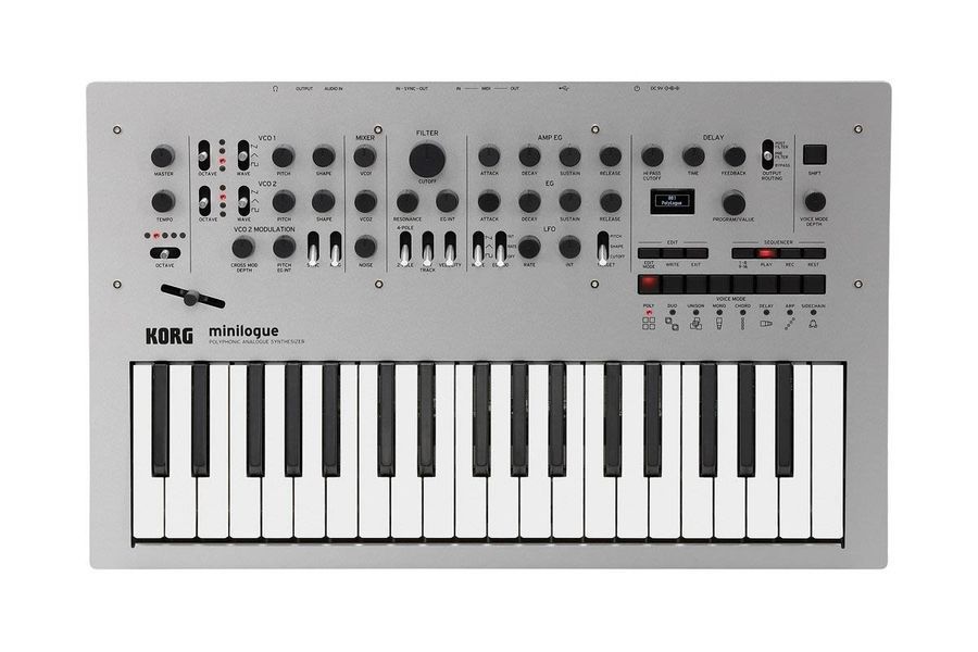 KORG MINILOGUE Синтезатор аналоговий KO-0072 фото