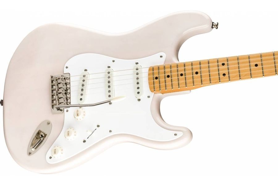 SQUIER by FENDER CLASSIC VIBE '50S STRATOCASTER MAPLE FINGERBOARD, WHITE BLONDE Электрогитара SQ-0116 фото