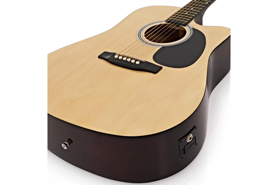 Гитара электроакустическая Squier by Fender SA-105CE NAT SQ-0035 фото