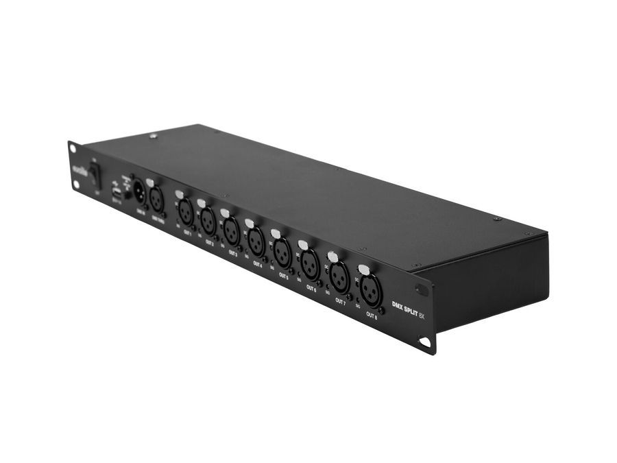 Eurolite DMX Split 8X Splitter 3pin Splitter EL-1638 фото