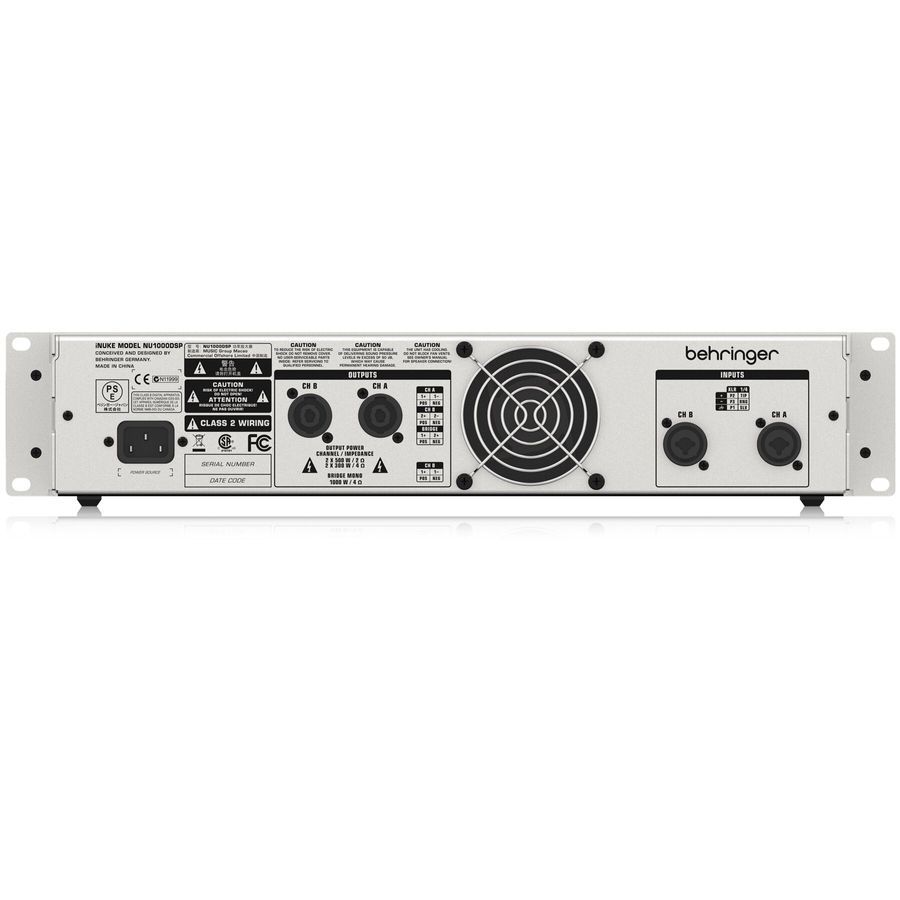 Підсилювач потужності Behringer iNuke NU1000DSP BE-0423 фото