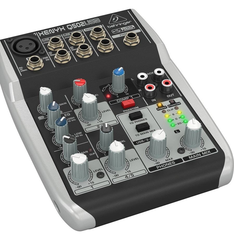 Микшерный пульт Behringer Xenyx Q502USB BE-0727 фото