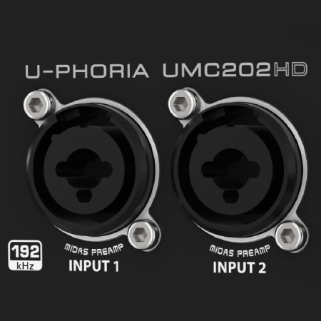 Аудіоінтерфейс Behringer UMC202HD