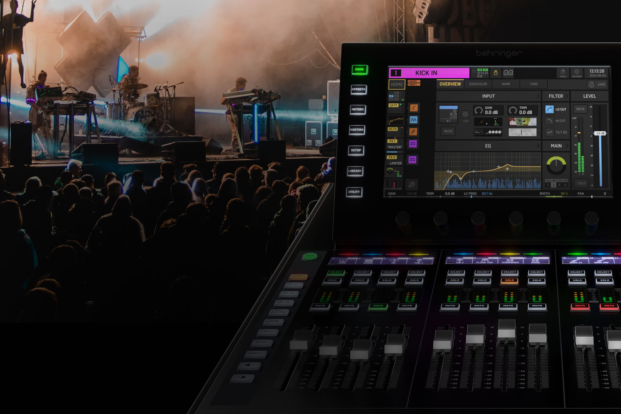 Цифровий мікшерний пульт Behringer WING COMPACT