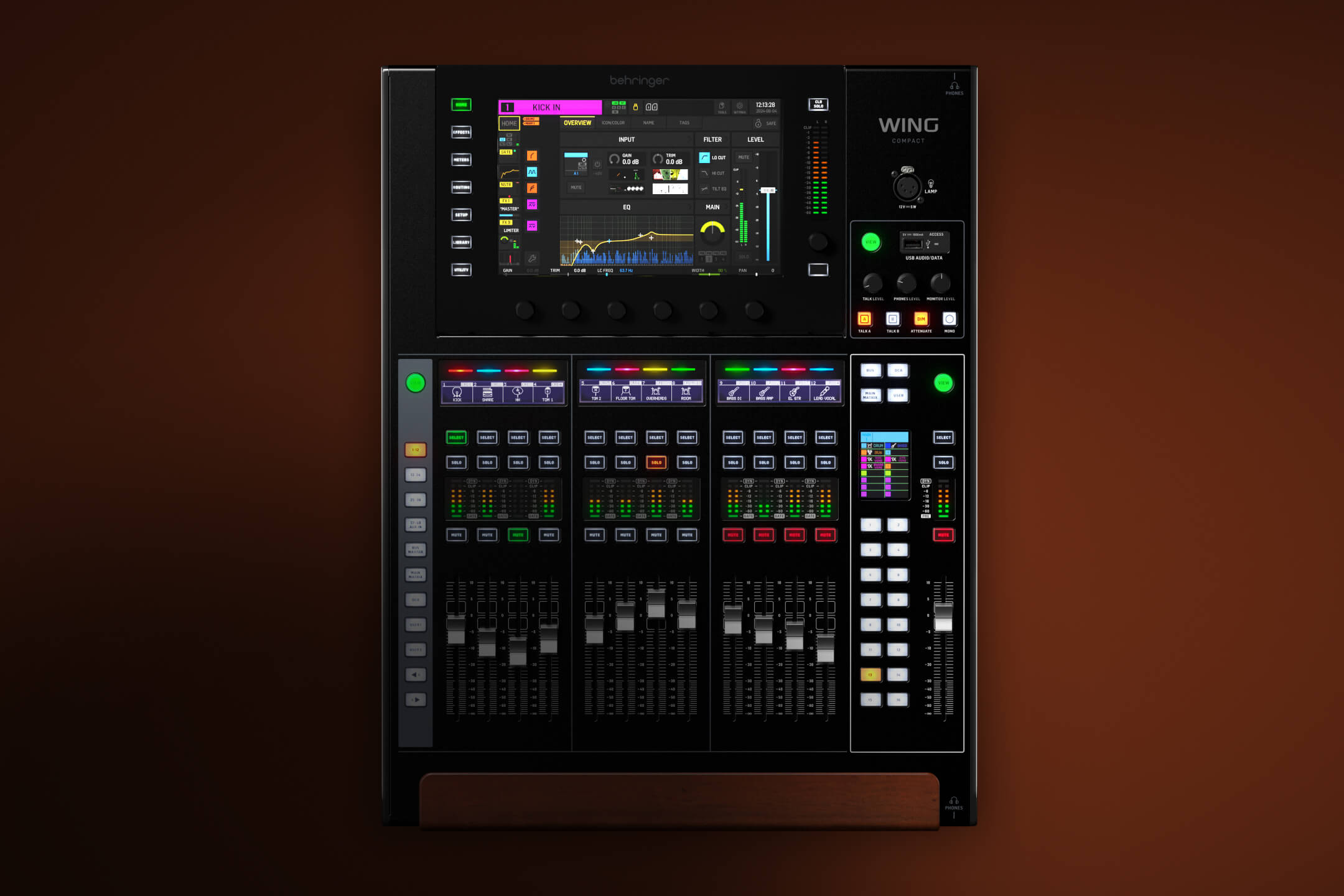 Цифровий мікшерний пульт Behringer WING COMPACT