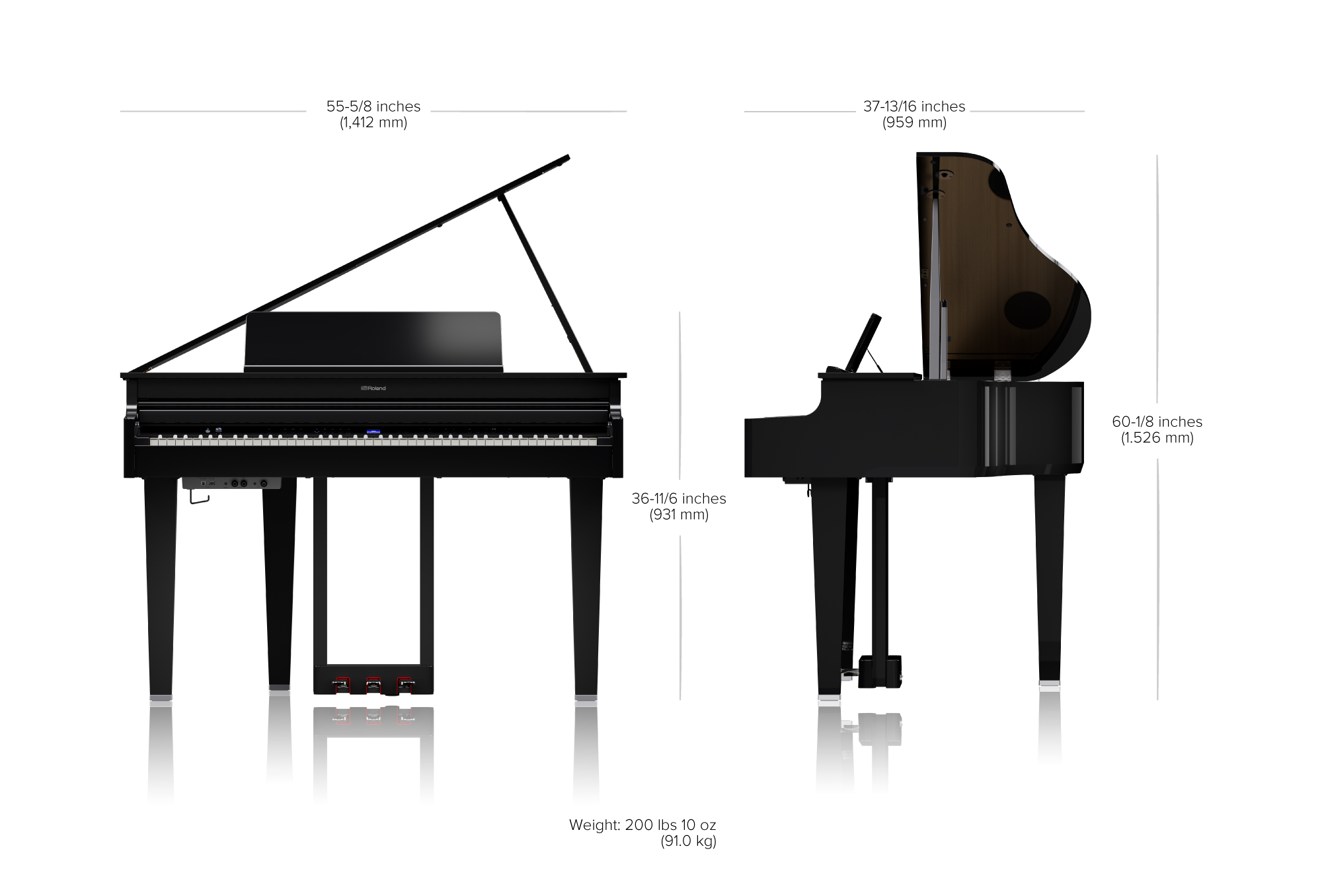 Рояль Roland GP6