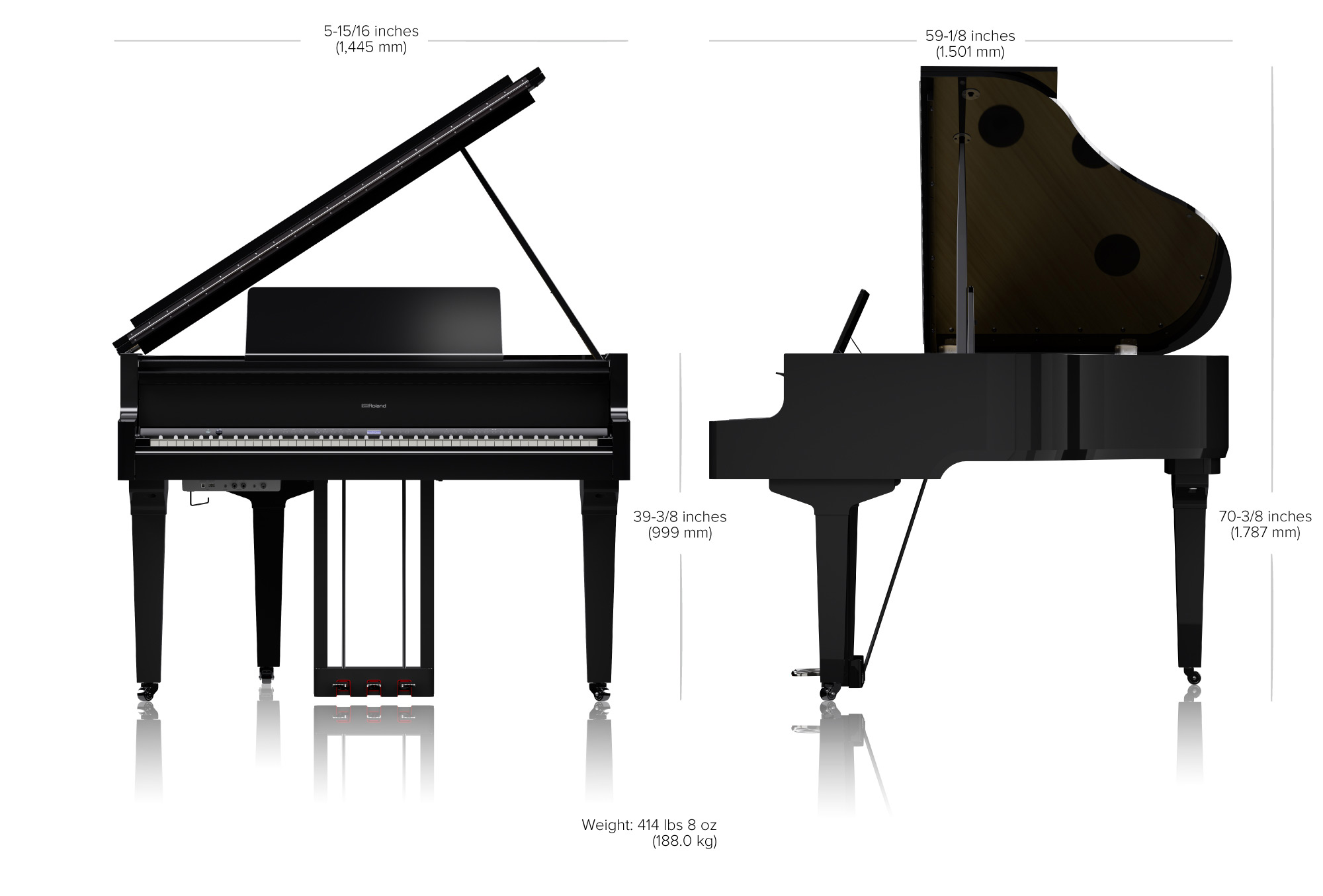 Рояль Roland GP9M