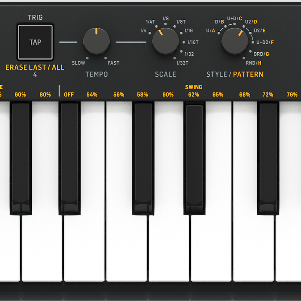 MIDI клавіатура Behringer SWING