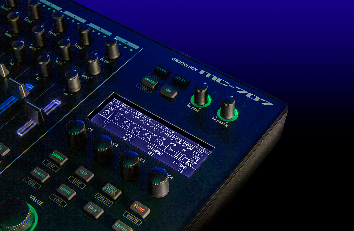 Грувбокс Roland MC707