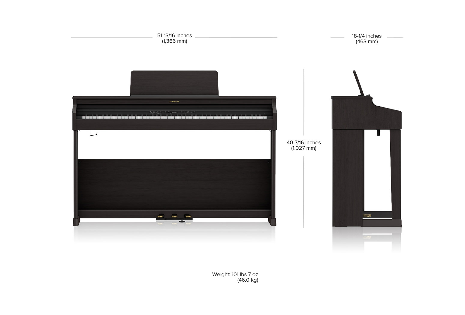 Цифрове фортепіано Roland RP701