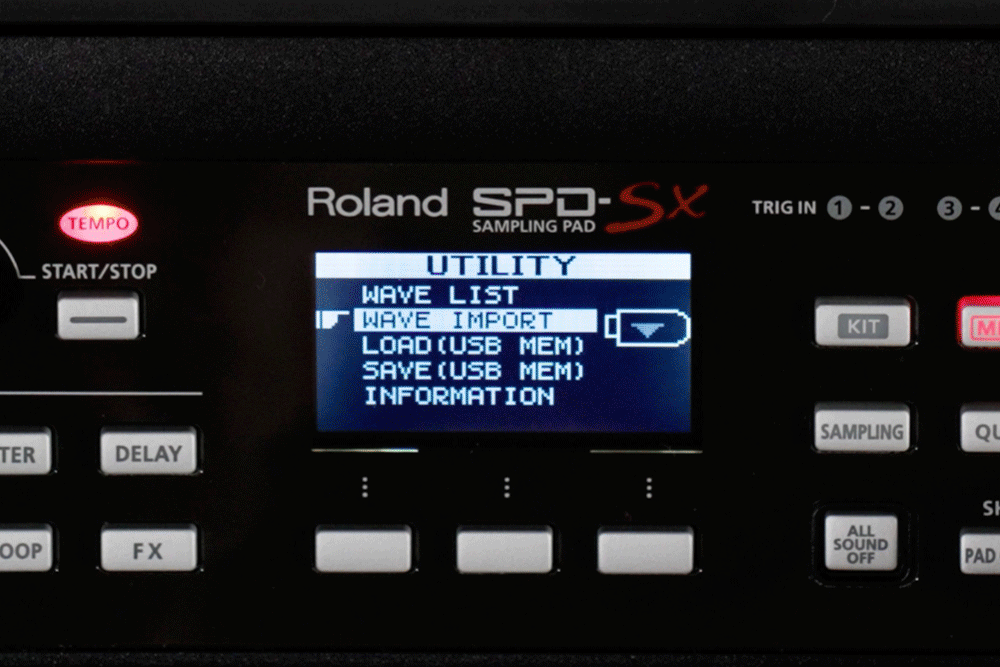 Перкусійний семплер Roland SPD-SX