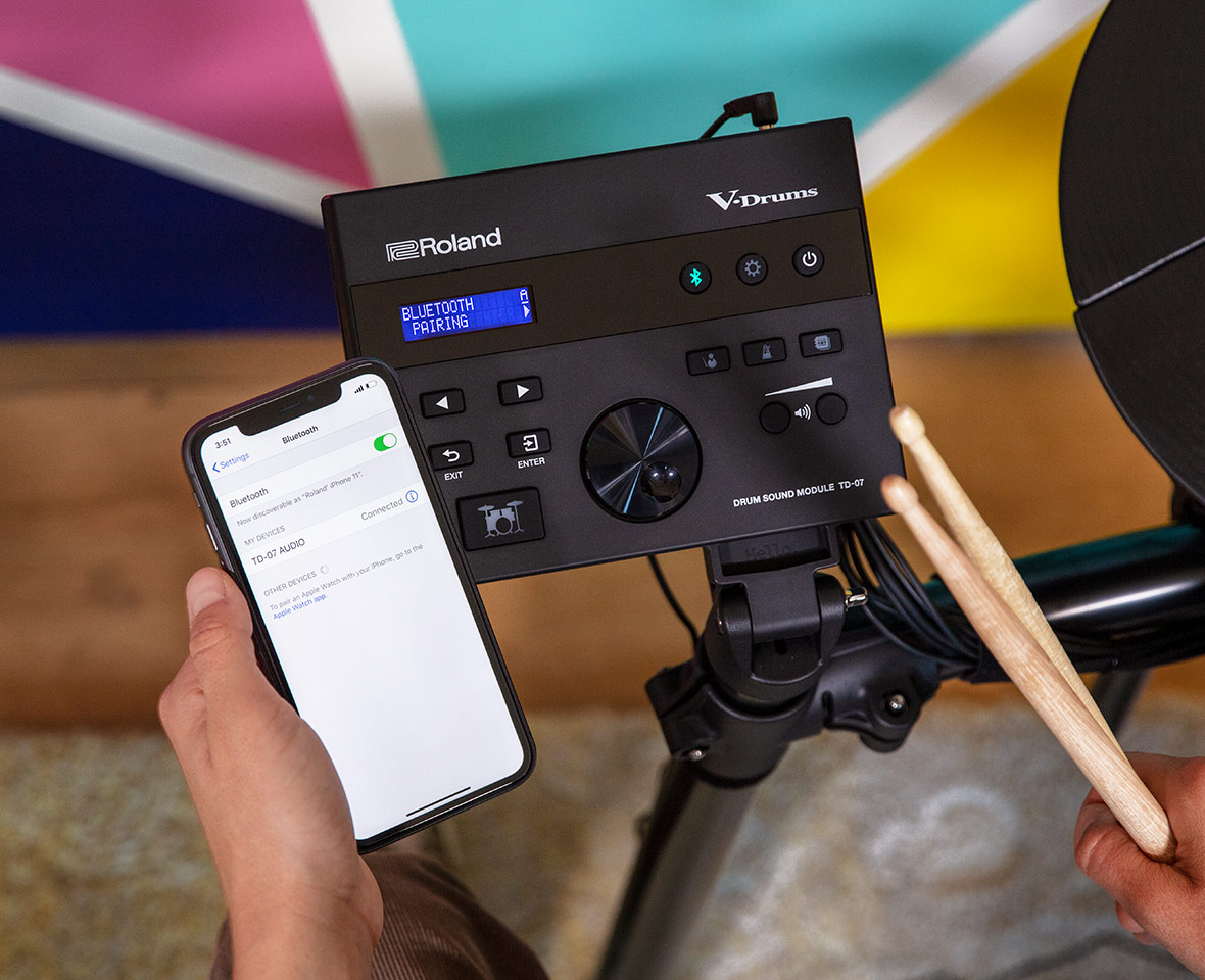 Електронна ударна установка Roland TD07KV